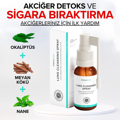 Sigara Bıraktırma ve Akciğer Temizleme Spreyi