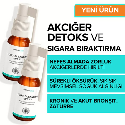 Sigara Bıraktırma ve Akciğer Temizleme Spreyi